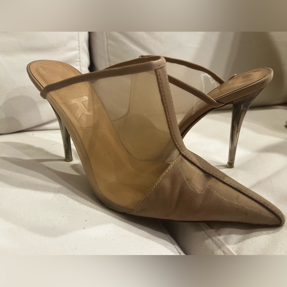 Zara Mesh Heel Mules